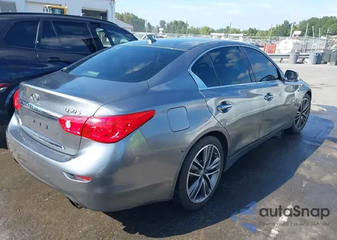 2016 Infiniti Q50 3.0T Premium/3.0T Sport from USA, damaged, VIN JN1EV7AR2GM343914